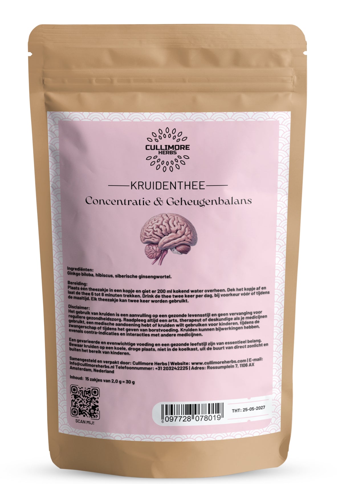 Cullimore Herbs – Concentratie & Geheugenbalans